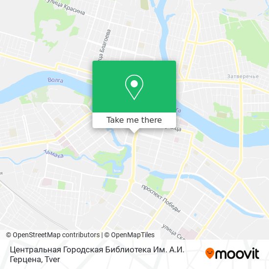 Центральная Городская Библиотека Им. А.И. Герцена map