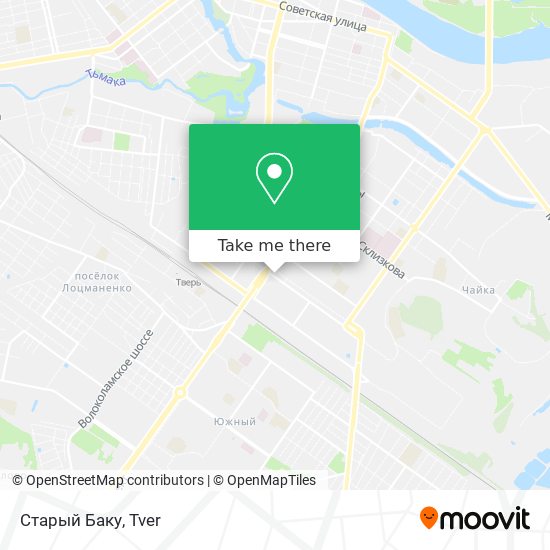 Старый Баку map