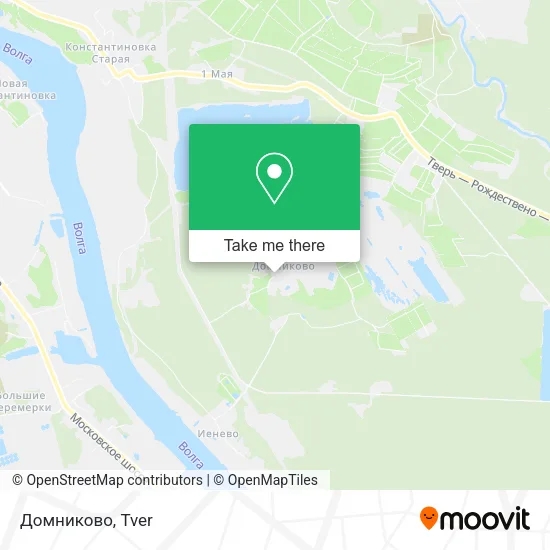 Домниково map