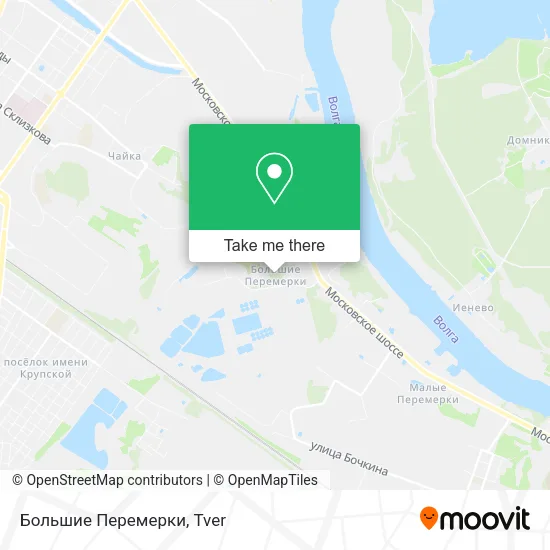 Большие Перемерки map