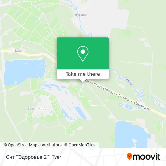Снт ""Здоровье-2"" map