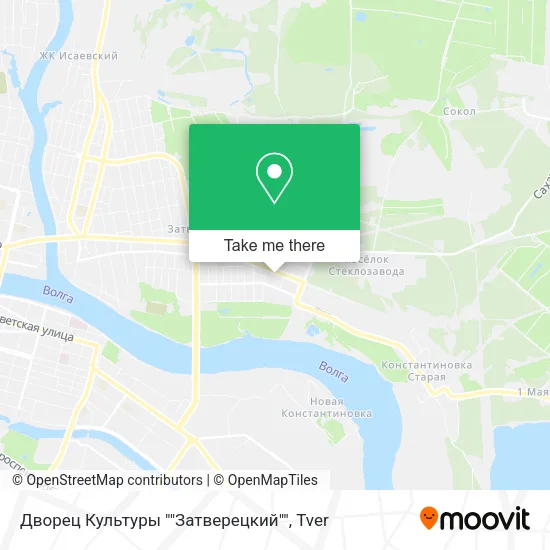 Дворец Культуры ""Затверецкий"" map