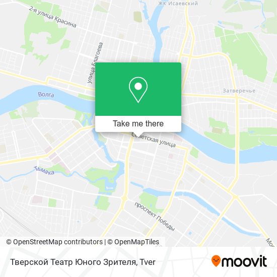 Тверской Театр Юного Зрителя map