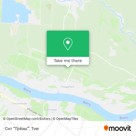 Снт ""Грёзы"" map