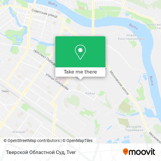 Тверской Областной Суд map