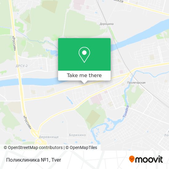 Поликлиника №1 map