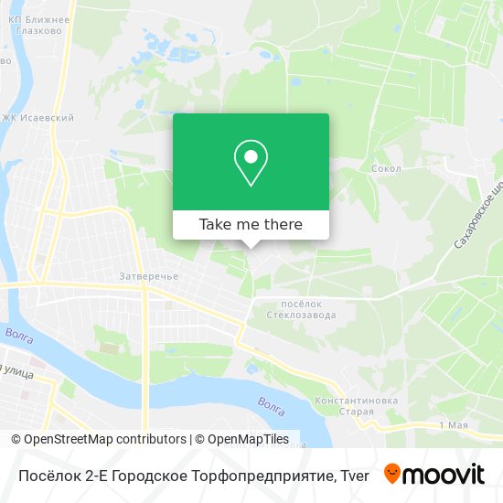 Посёлок 2-Е Городское Торфопредприятие map