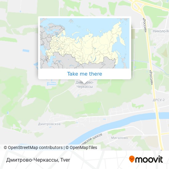 Дмитрово-Черкассы map