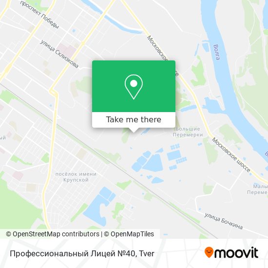 Профессиональный Лицей №40 map