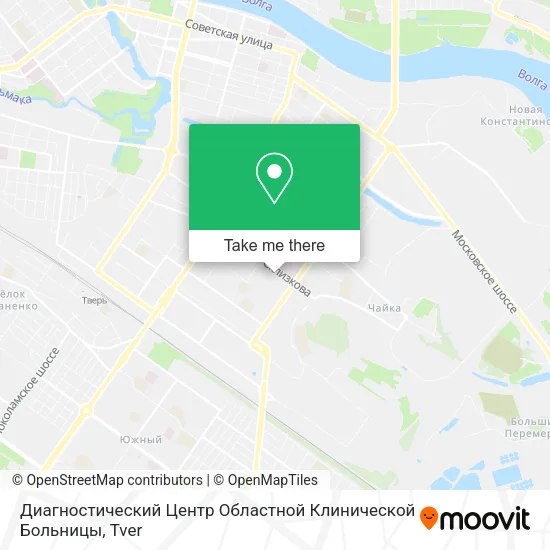 Диагностический Центр Областной Клинической Больницы map