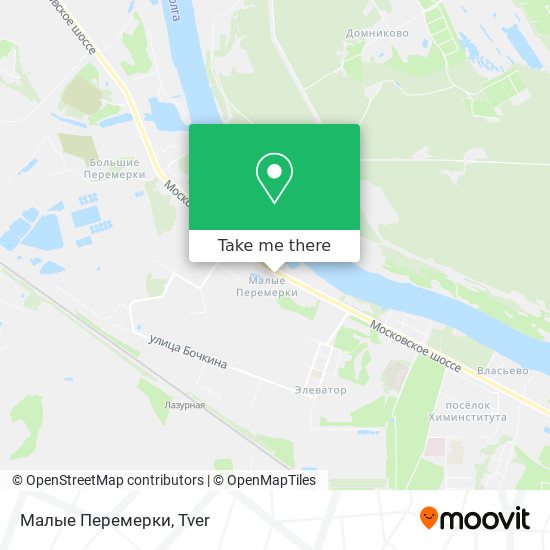 Малые Перемерки map