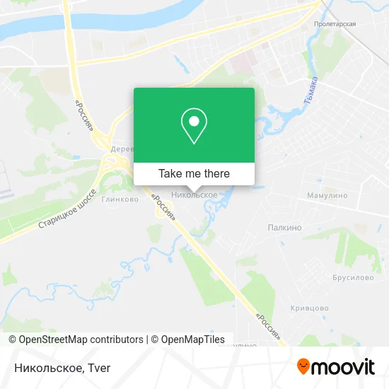 Никольское map