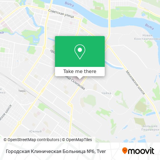 Городская Клиническая Больница №6 map