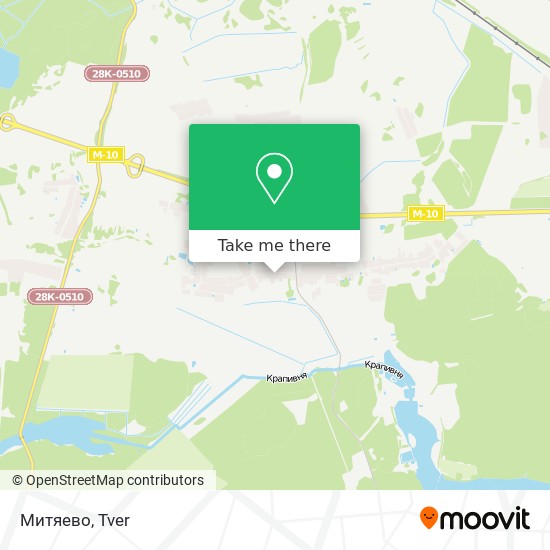Митяево map