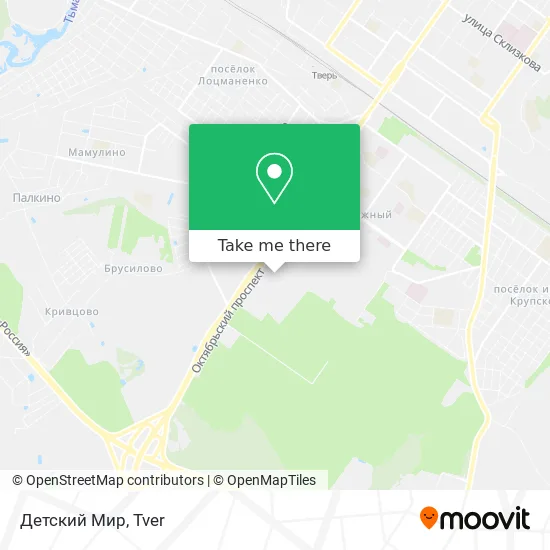 Детский Мир map