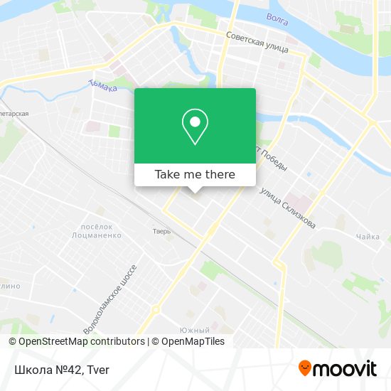 Школа №42 map