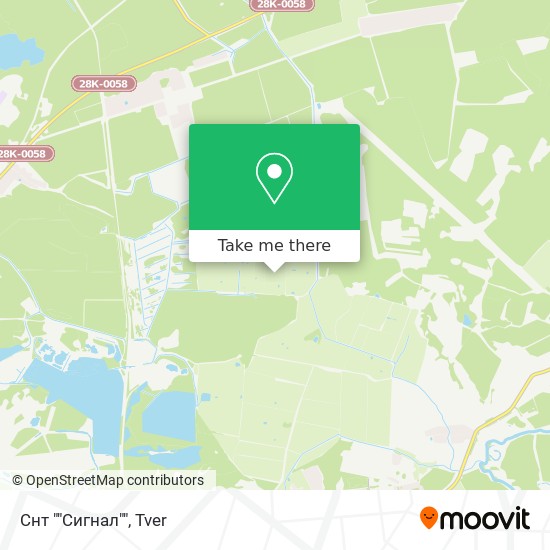 Снт ""Сигнал"" map