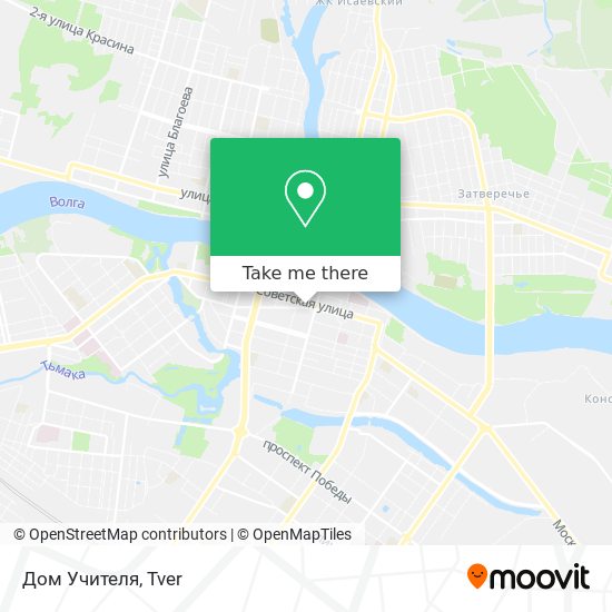 Дом Учителя map