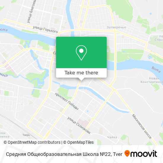 Средняя Общеобразовательная Школа №22 map