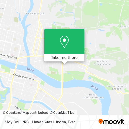 Моу Сош №31 Начальная Школа map
