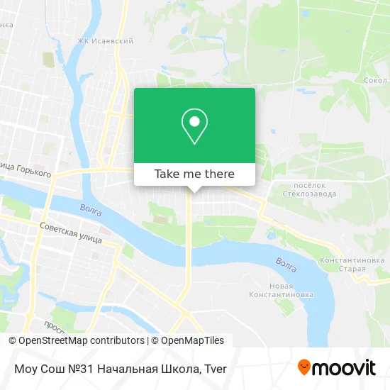 Моу Сош №31 Начальная Школа map