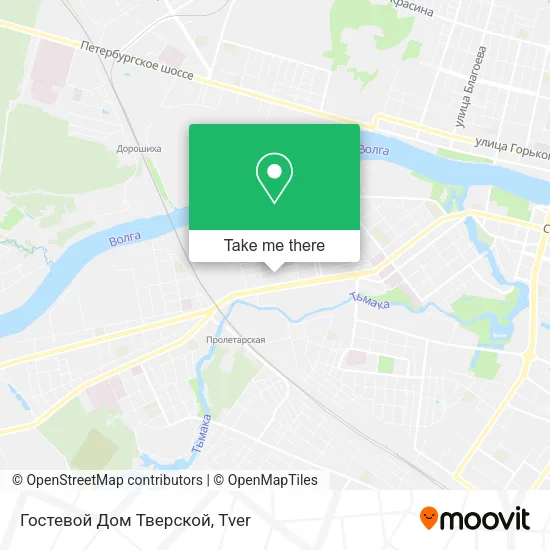 Гостевой Дом Тверской map