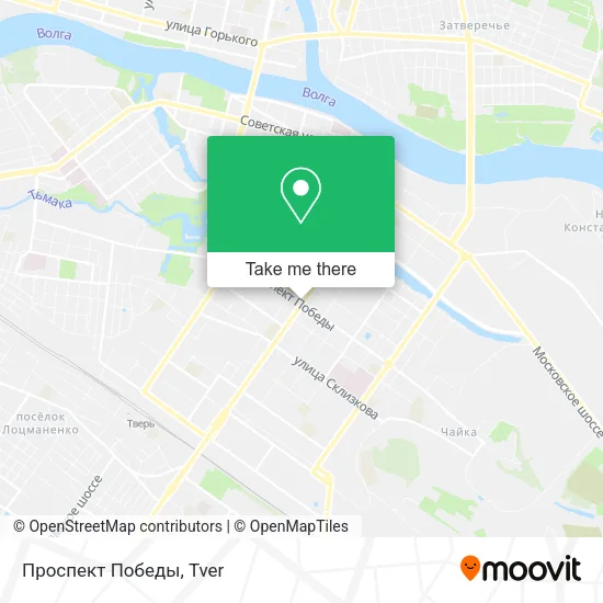 Проспект Победы map