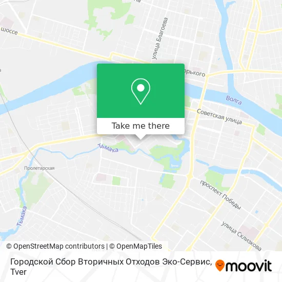 Городской Сбор Вторичных Отходов Эко-Сервис map