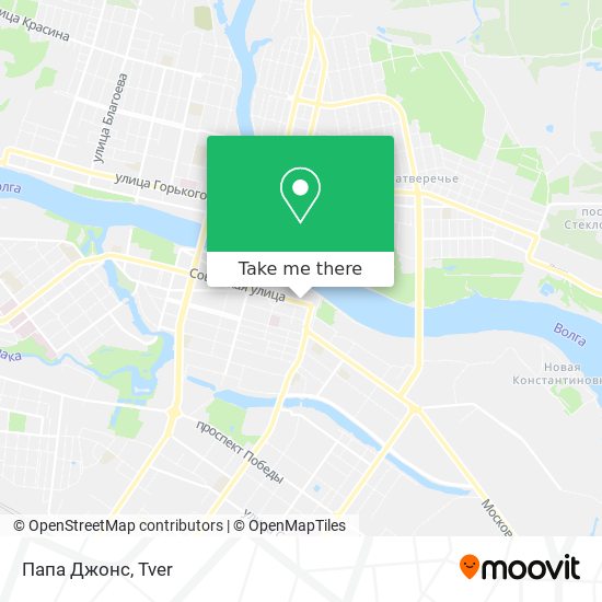 Папа Джонс map