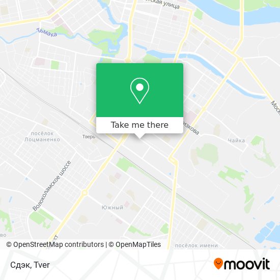 Сдэк map