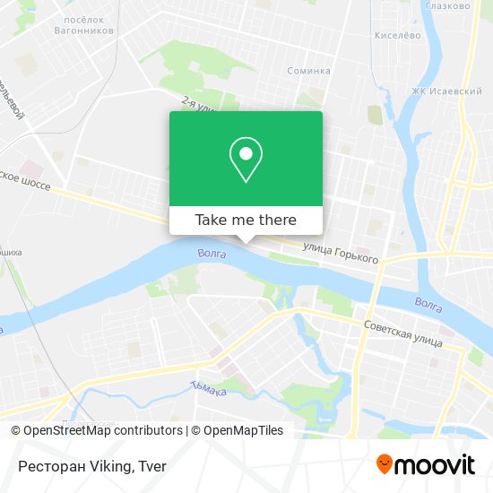 Ресторан Viking map