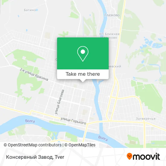 Консервный Завод map