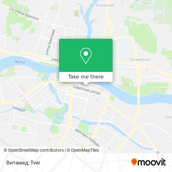 Витамед map
