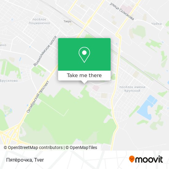 Пятёрочка map