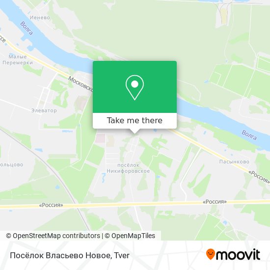 Посёлок Власьево Новое map