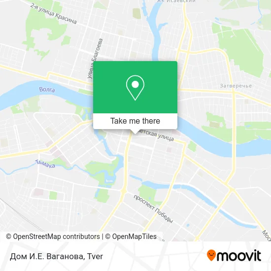 Дом И.Е. Ваганова map