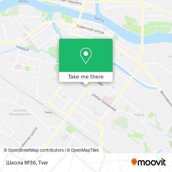 Школа №36 map