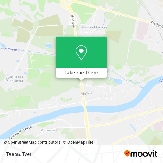 Тверь map