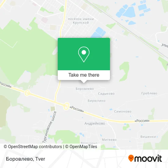 Боровлево map