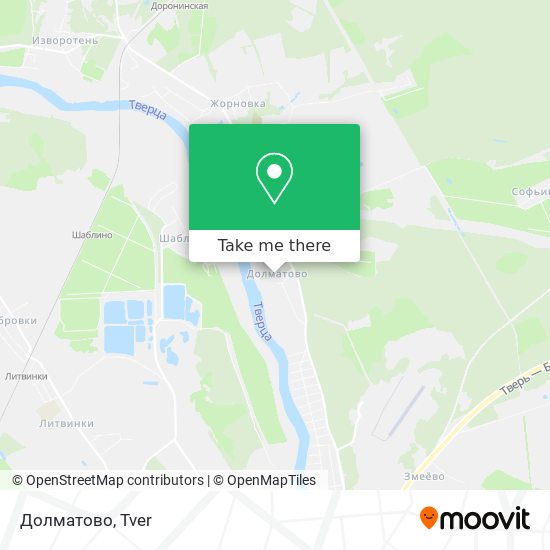 Долматово map