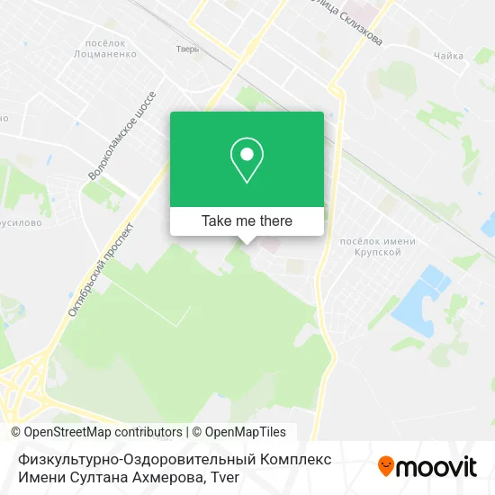 Физкультурно-Оздоровительный Комплекс Имени Султана Ахмерова map