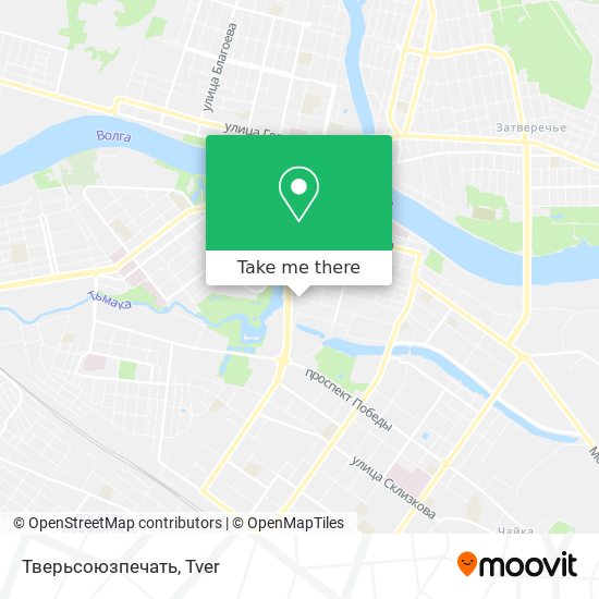 Тверьсоюзпечать map