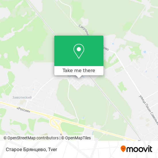 Старое Брянцево map