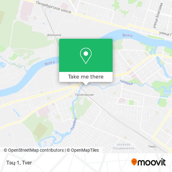 Тэц-1 map