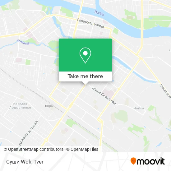 Суши Wok map