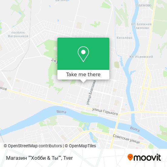 Магазин ""Хобби & Ты"" map