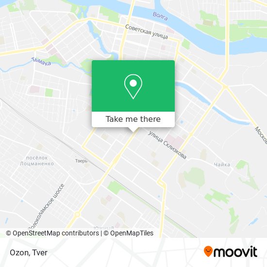 Ozon map