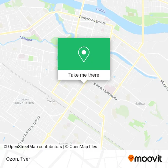 Ozon map
