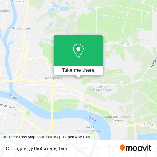 Ст Садовод-Любитель map