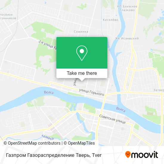 Газпром Газораспределение Тверь map